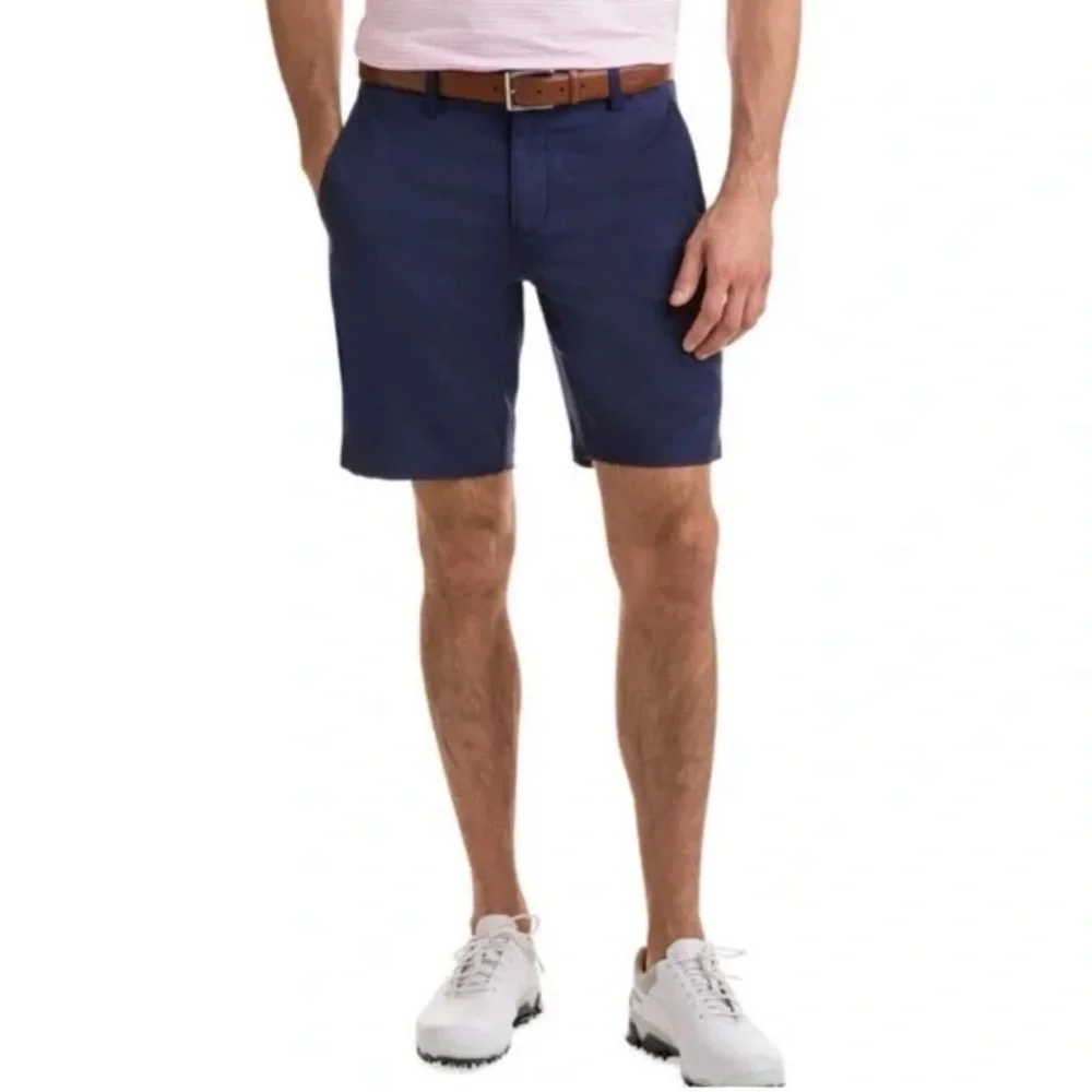 *VINEYARD VINES* Men’s Navy Flat Front Links Shorts Size 30